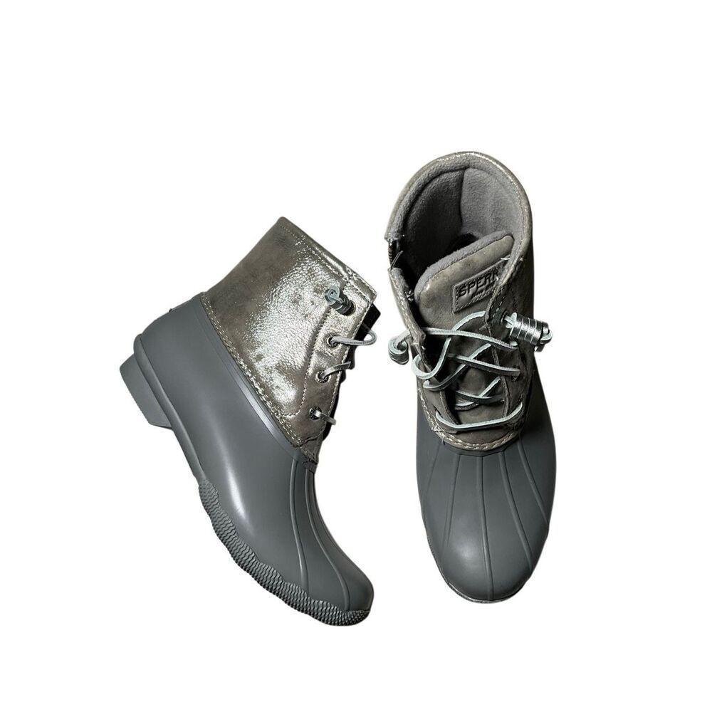 Sperry | SALTWATER METALLIC LEATHER DUCK BOOTS